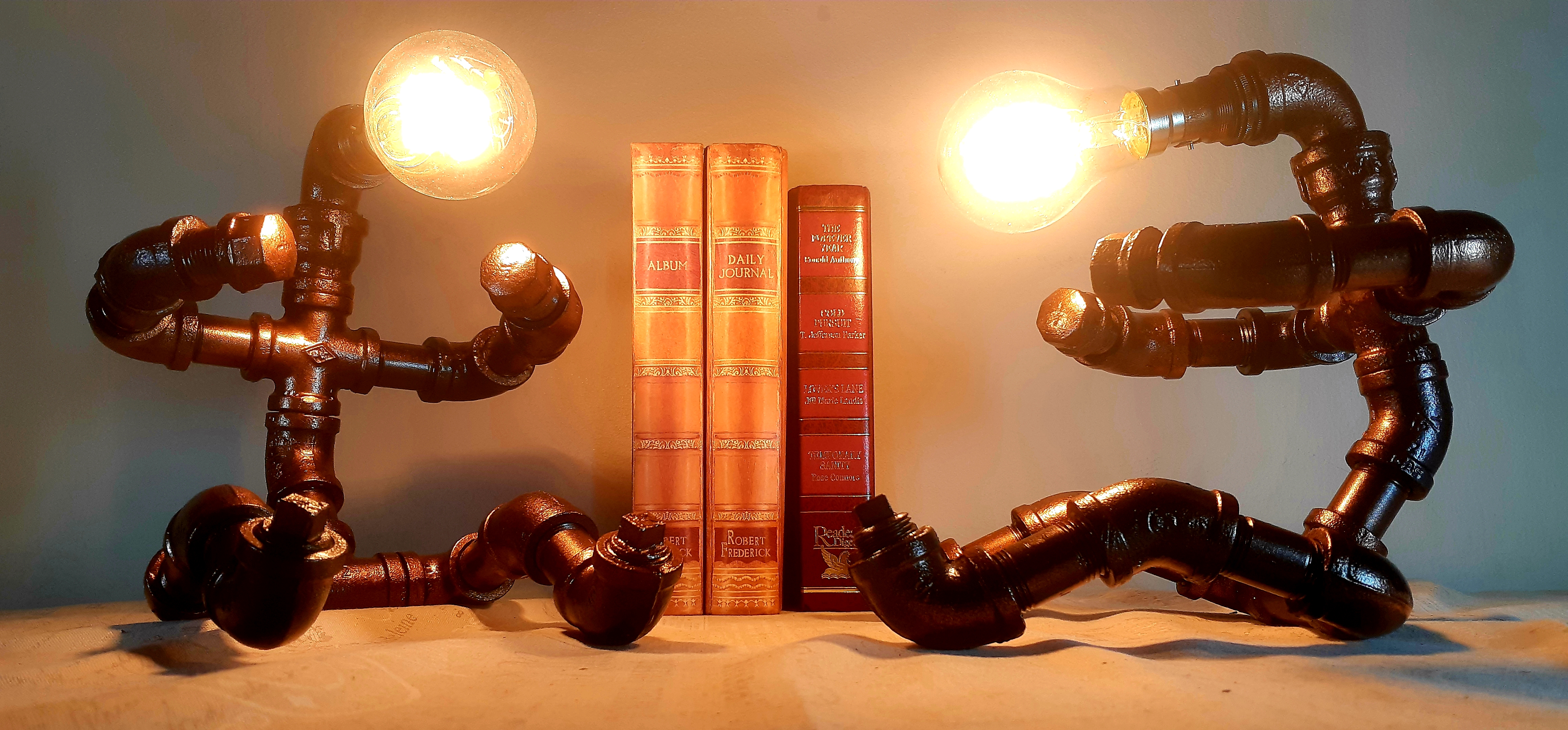 Robot Pipe Lamps